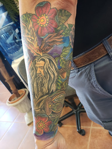 Explore head tattoo ideas for females, creative tattoo ideas in Cottonwood, available at Ink Impression Tattoo