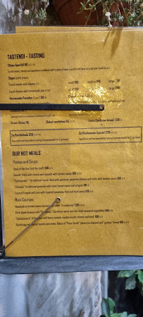 ELLUSU à Cagliari menu