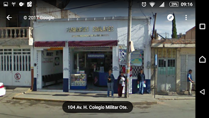 Farmasia Y Consultorio Similares 98600, Calle Vicente Guerrero 4, Centro, 98600 Guadalupe, Zac. Mexico