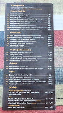 Menu du Pizzaria Bella Toscana Mülheim/Ruhr à Mülheim