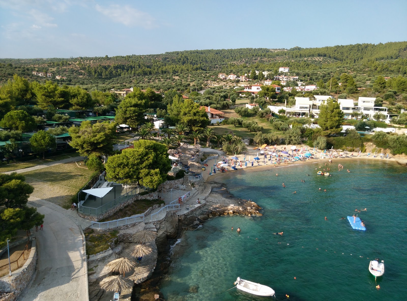 Foto di Mitari Camping beach con molto pulita livello di pulizia