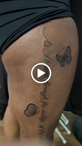 Explore face tattoo ideas for women, creative tattoo ideas in El Paso, available at Renegade Tattoo