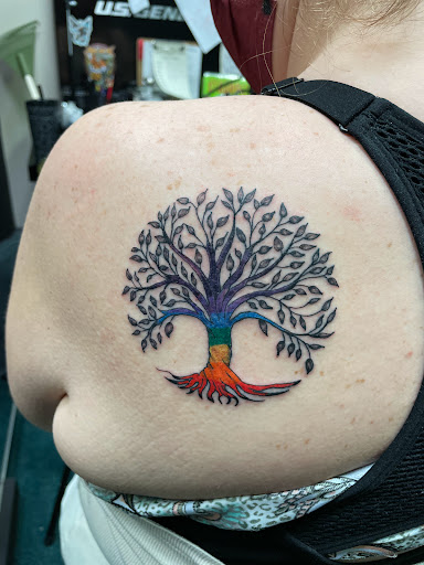 Explore cover up ideas for ankle tattoos, creative tattoo ideas in Middletown, available at Orange County Tattoo & Body Piercing Studio