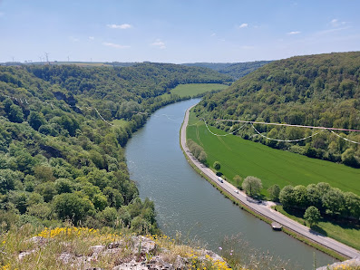 Point de Vue sur les Rochers de Freyr Chau. des Alpinistes 16, 5500 Dinant, Belgique