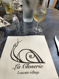 Plats et boissons du Restaurant français La Closerie à Leucate - n°12