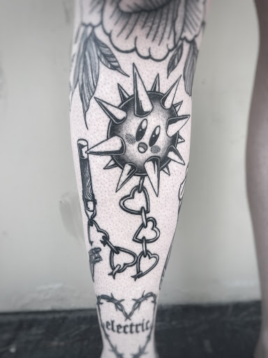 Explore trolls tattoo ideas, creative tattoo ideas in Anchorage, available at Ultra Violence Tattoo co.