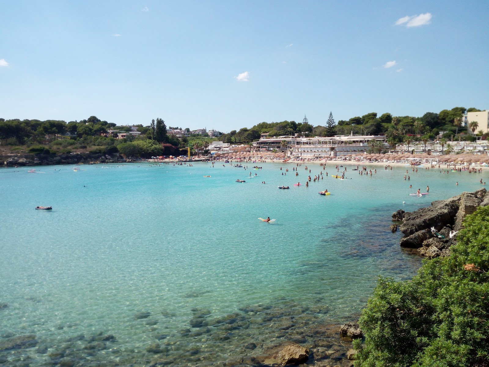 Photo de Spiaggia lido Gandoli avec un niveau de propreté de très propre