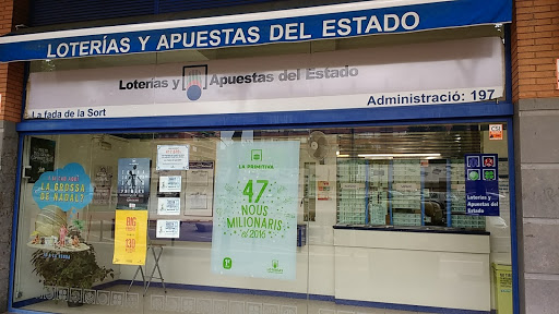 Administración de Lotería N. 197 La Fada De La Sort en Barcelona