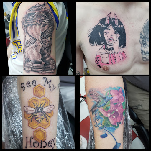 Explore hawk tattoo ideas for females, creative tattoo ideas in Vinton, available at Cherry Bomb Tattoo and piercing