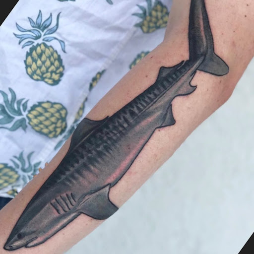 Explore cute bee tattoo ideas, creative tattoo ideas in Goose Creek, available at Red Kirin Tattoo