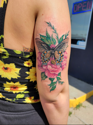 Explore black cat tattoo ideas, creative tattoo ideas in Fremont, available at Eternal Tattoo And Body Piercing