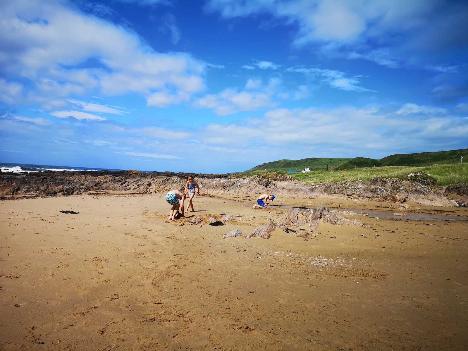 Photo de Machrihanish Bay Beach - endroit populaire parmi les connaisseurs de la détente