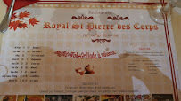 Restaurant asiatique Royal de St Pierre des Corps à Saint-Pierre-des-Corps (le menu)