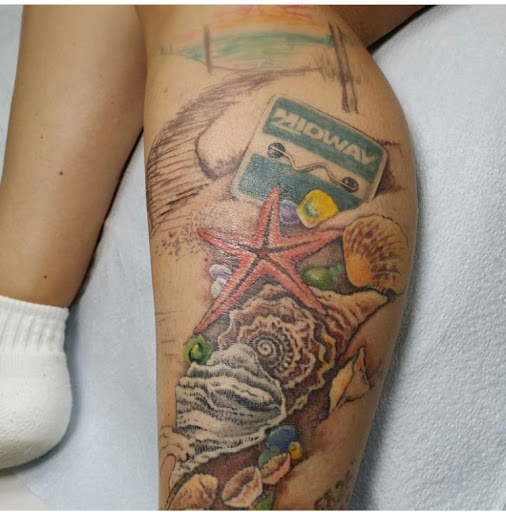 Find elephant tattoo ideas for ladies for your next unique tattoo in Glen Head at Twin Moon Creations