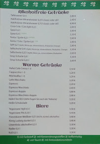 Menu du Das Bistro-Café am Kräuterpark à Bad Heilbrunn