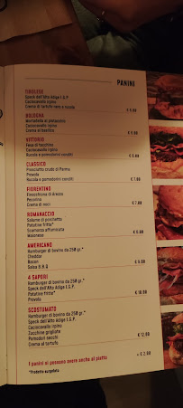 Carte du IL Tagliere Divino à Avellino