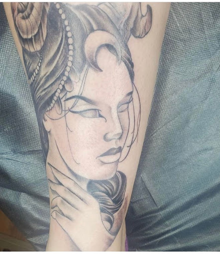 Explore rip sister tattoo ideas, creative tattoo ideas in Keyport, available at Taboo Tattoos