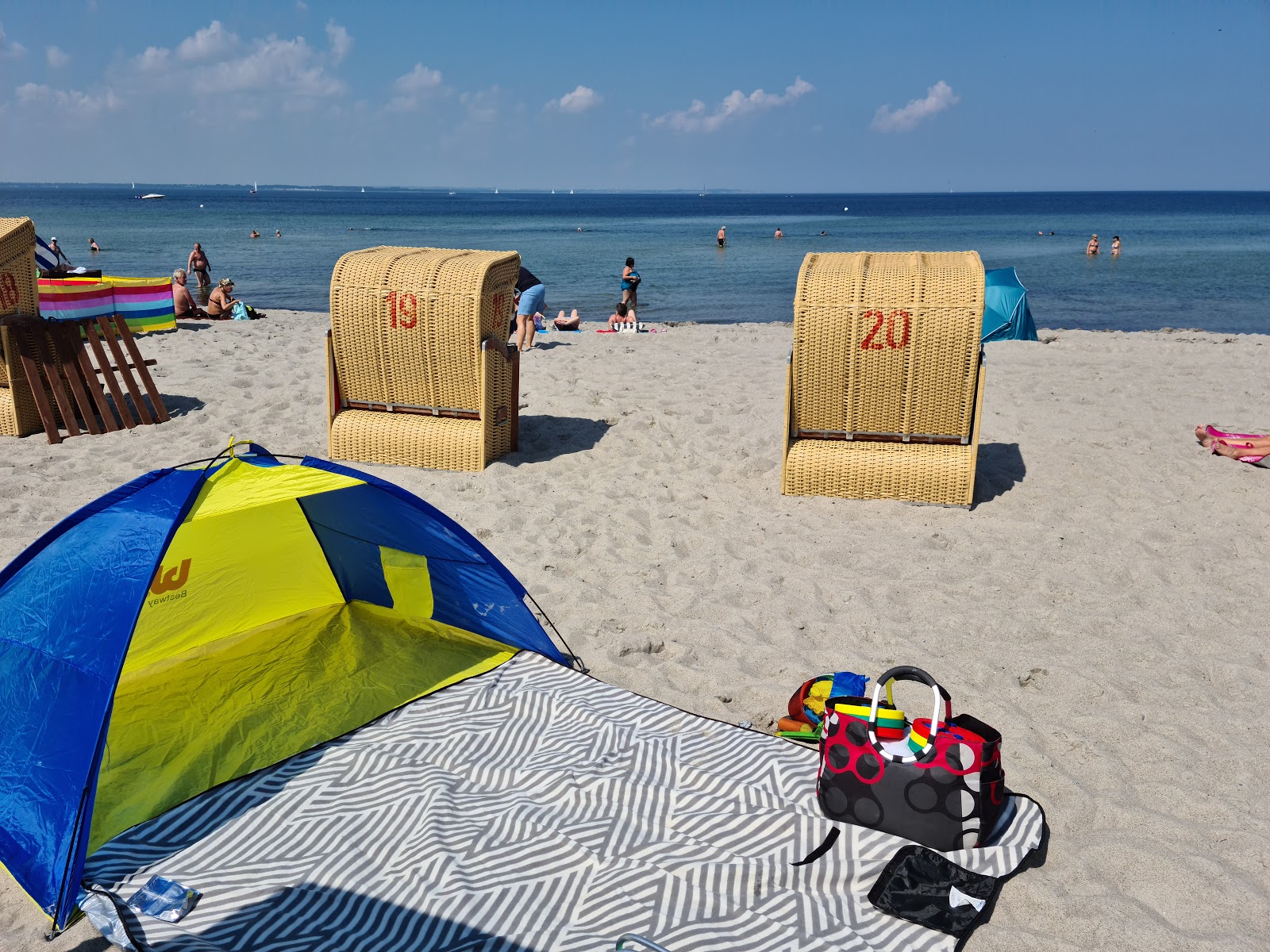 Foto de Strand Timmendorf com reto e longo