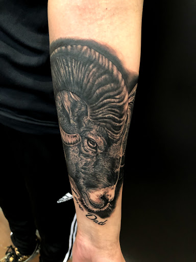 Find minotaur tattoo ideas for your next unique tattoo in Lakeville at SharkTooth Tattoo & Gallery