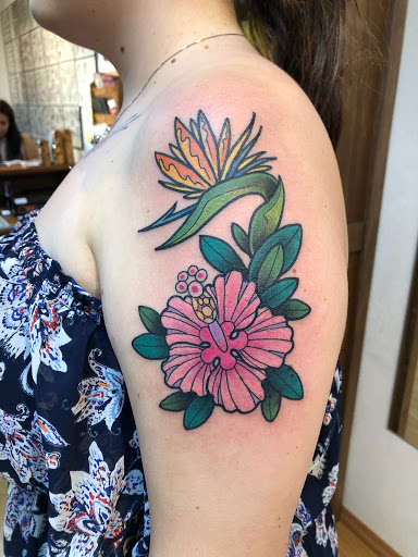 Explore archangel gabriel tattoo ideas, creative tattoo ideas in Lahaina, available at Sweet Trade Tattoo