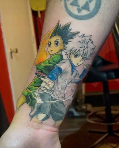 Explore kneecap tattoo ideas, creative tattoo ideas in Lander, available at Blackblood Tattoo and Piercing