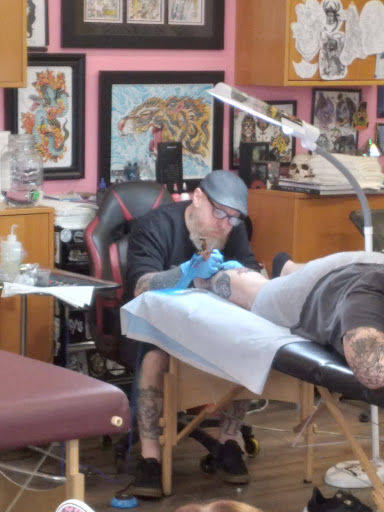 Explore trafalgar law tattoo ideas, creative tattoo ideas in Saint Charles, available at Permanent Vacation Tattoo