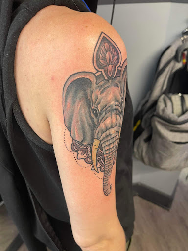 Explore turkey tattoo ideas, creative tattoo ideas in Monroe, available at Second Realm Tattoo