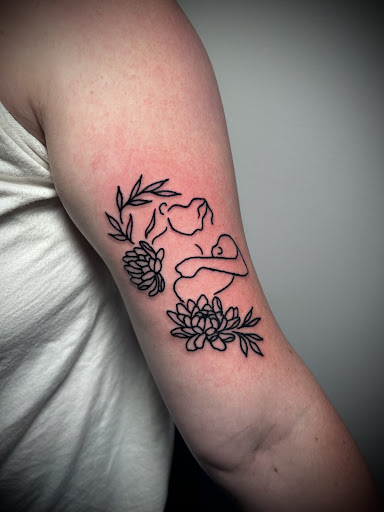 Find tattoos ideas on leg for your next unique tattoo in Adrian at Ambition Ink