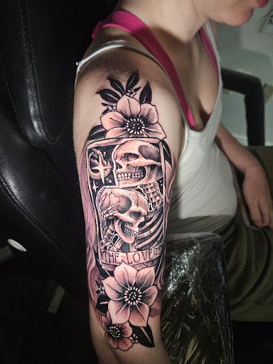 Explore truck tattoo ideas, creative tattoo ideas in Angola, available at Hoodlum Ink