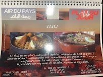 Restaurant Air du Pays à Lyon menu