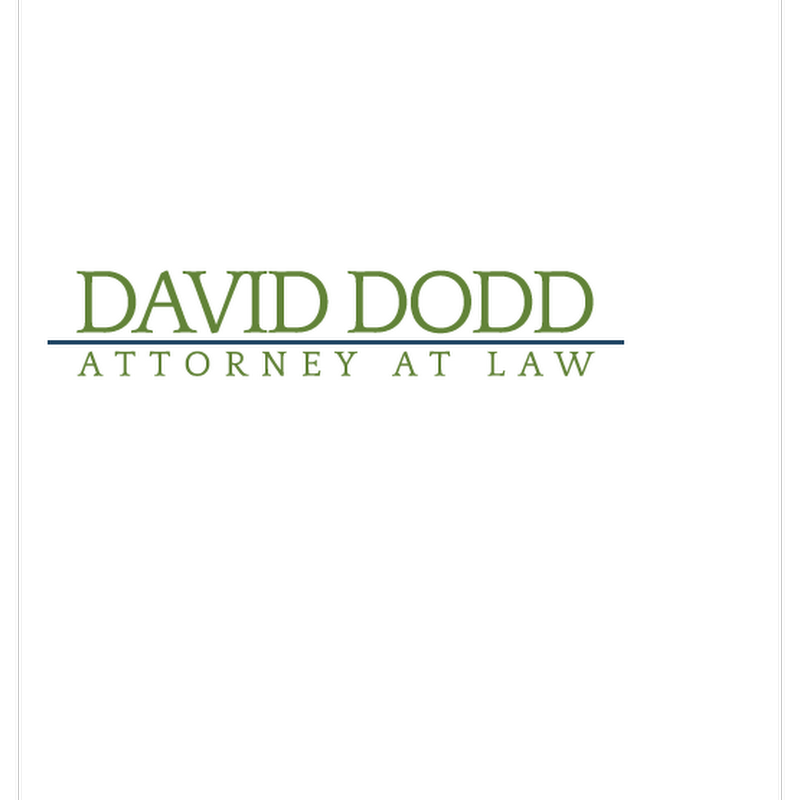 David Dodd Attorney at Law