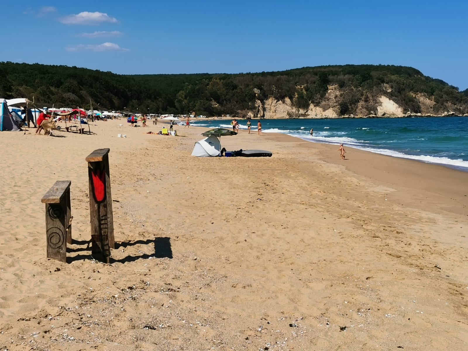 Fotografie cu Karadere beach zonele de facilități