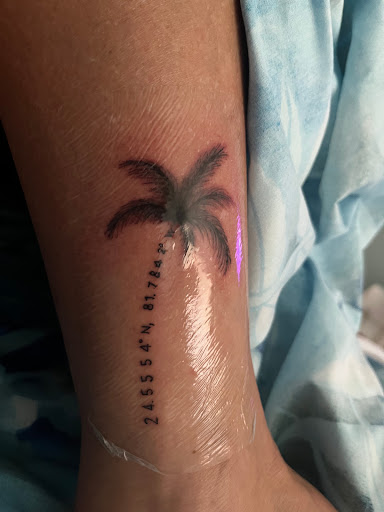 Explore above eyebrow tattoo ideas, creative tattoo ideas in San Diego, available at Goddess Temple Tattoo Studio