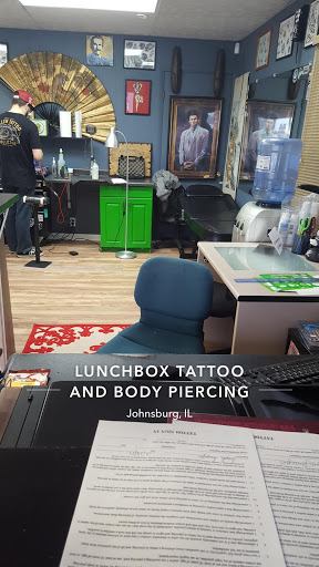 Tattoo and Piercing Shop «Lunchbox Tattoo & Body Piercing», reviews and photos, 3604 N Chapel Hill Rd, Johnsburg, IL 60050, USA