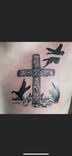 Explore design mac miller tattoo ideas, creative tattoo ideas in Russellville, available at Big Country Tattoos