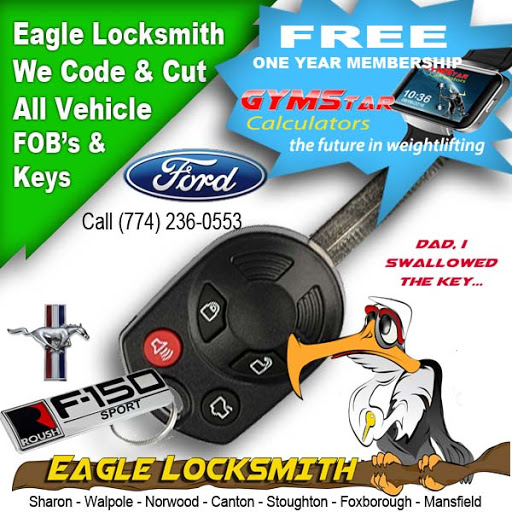 Locksmith «Eagle Locksmith, Inc.», reviews and photos, 25 Wilshire Dr, Sharon, MA 02067, USA