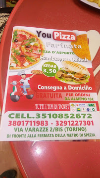 You Pizza à Turin menu