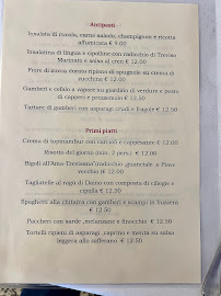 Menu du Osteria Ristorante Jodo à Maser