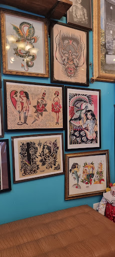 Explore cop tattoo ideas, creative tattoo ideas in New Orleans, available at Lucky Dagger Tattoo