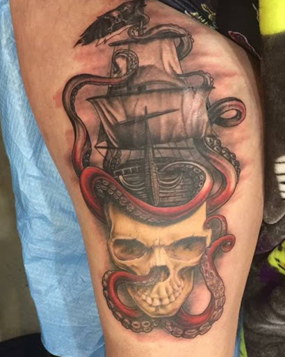 Explore 3 sisters tattoo ideas, creative tattoo ideas in Atlanta, available at Empyrean Tattoo Studio