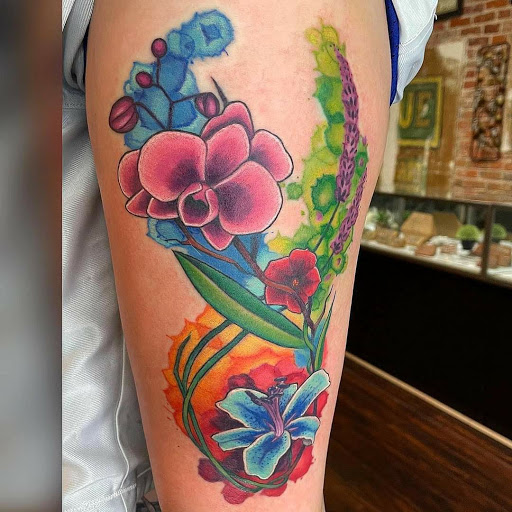 Find tattoo ideas bear for your next unique tattoo in Dubuque at The Crows Nest