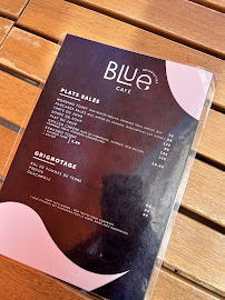 Café Blue café à Noirmoutier-en-l'Île (le menu)