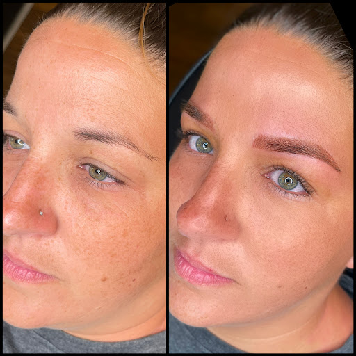 Explore love and war tattoo ideas, creative tattoo ideas in Peoria Heights, available at BeautiFULL Brows By Jen Microblading - Permanent Makeup Wild Honey Beauty Studio