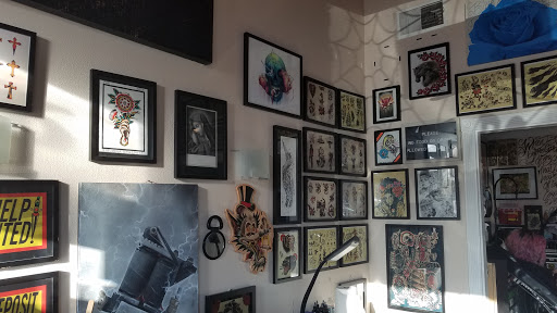 Explore flash sheet tattoo ideas, creative tattoo ideas in San Jose, available at Blue Rose Tattoo