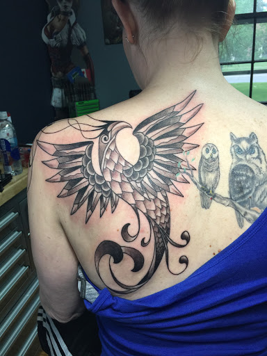 Explore belle tattoo ideas, creative tattoo ideas in Elk River, available at Subjective Art Tattoo, LLC