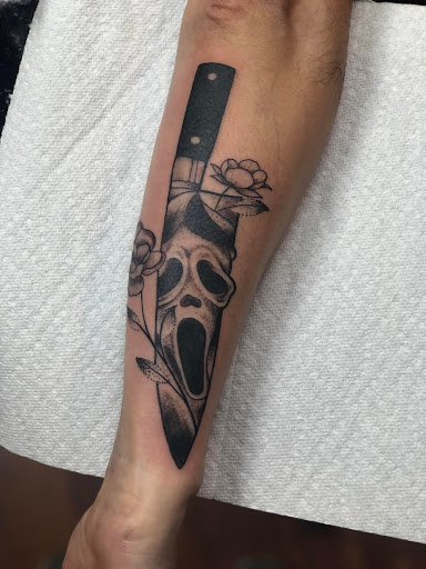 Explore mountain bike tattoo ideas, creative tattoo ideas in Lima, available at Major Pricks