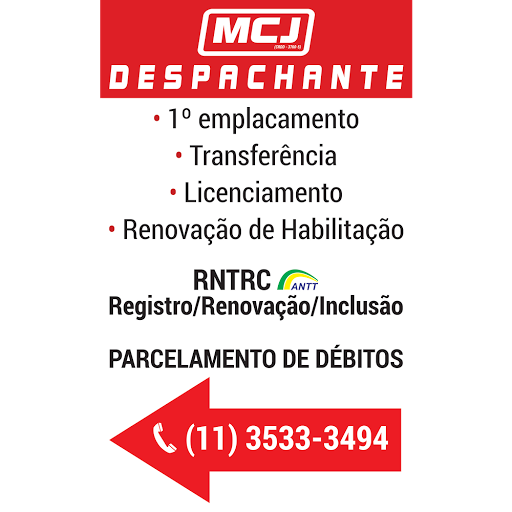 Logo da empresa - MCJO DESPACHANTE