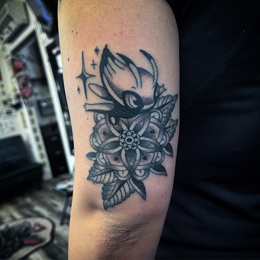 Explore american eagle tattoo ideas, creative tattoo ideas in Madera, available at Sea Wolf Tattoo