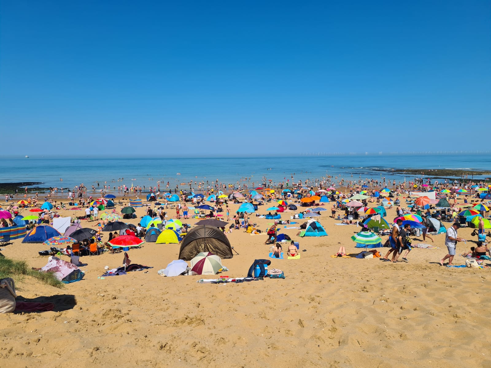 Foto von Botany Bay beach und die siedlung