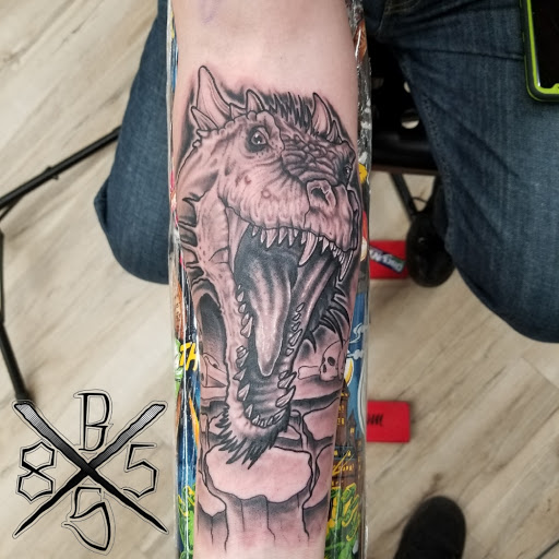 Explore black light tattoo ideas, creative tattoo ideas in San Diego, available at Funhouse Tattoo